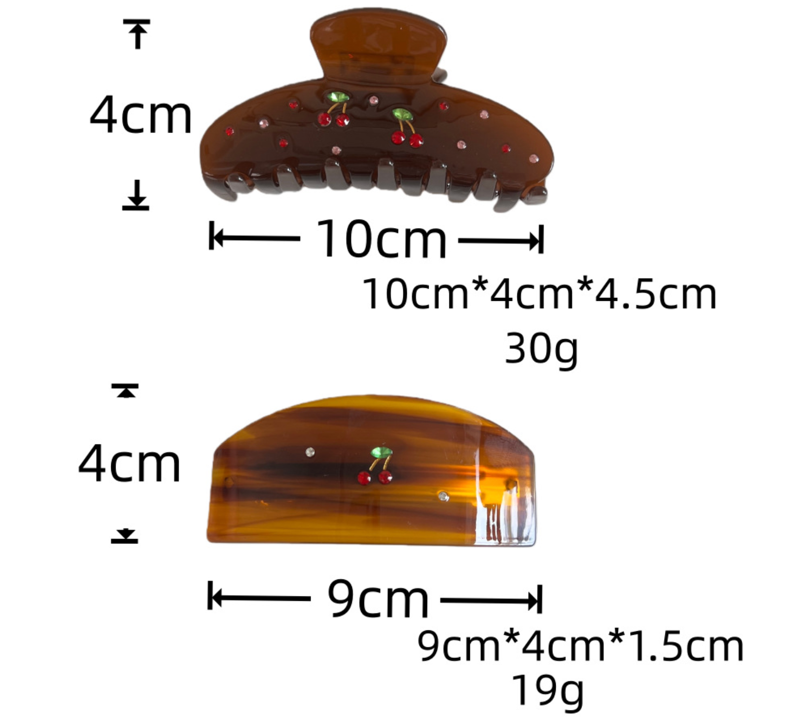 Sweet Cherry Claw Clip & Barrette