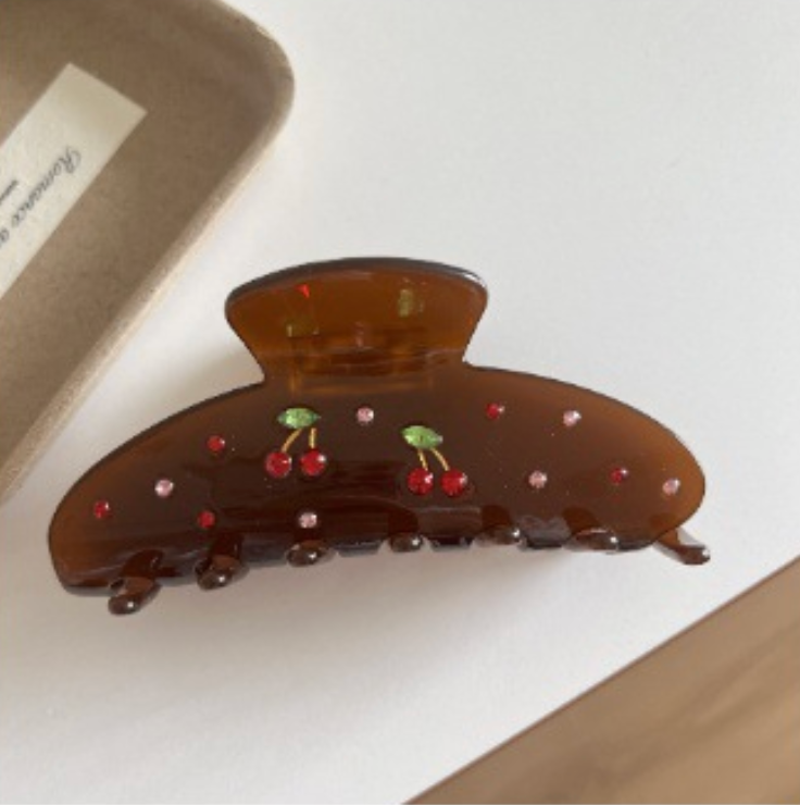 Sweet Cherry Claw Clip & Barrette