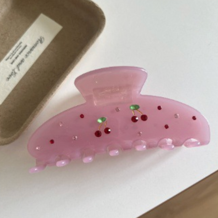 Sweet Cherry Claw Clip & Barrette