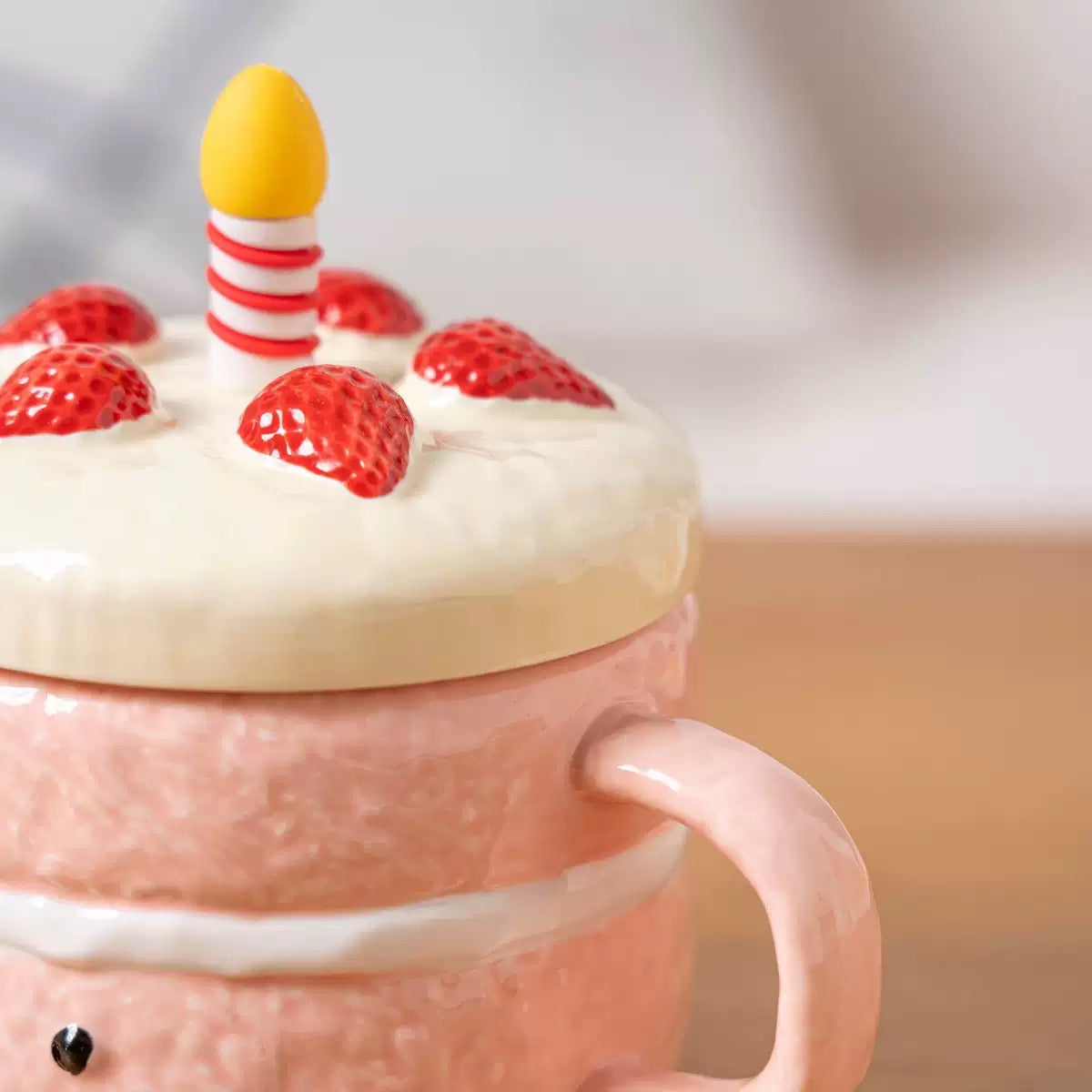 Birthday Cake Ceramic Mug - 400ml