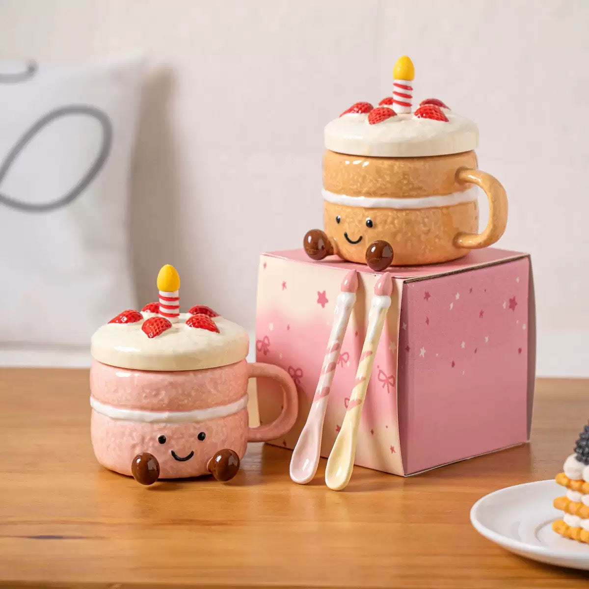 Birthday Cake Ceramic Mug - 400ml