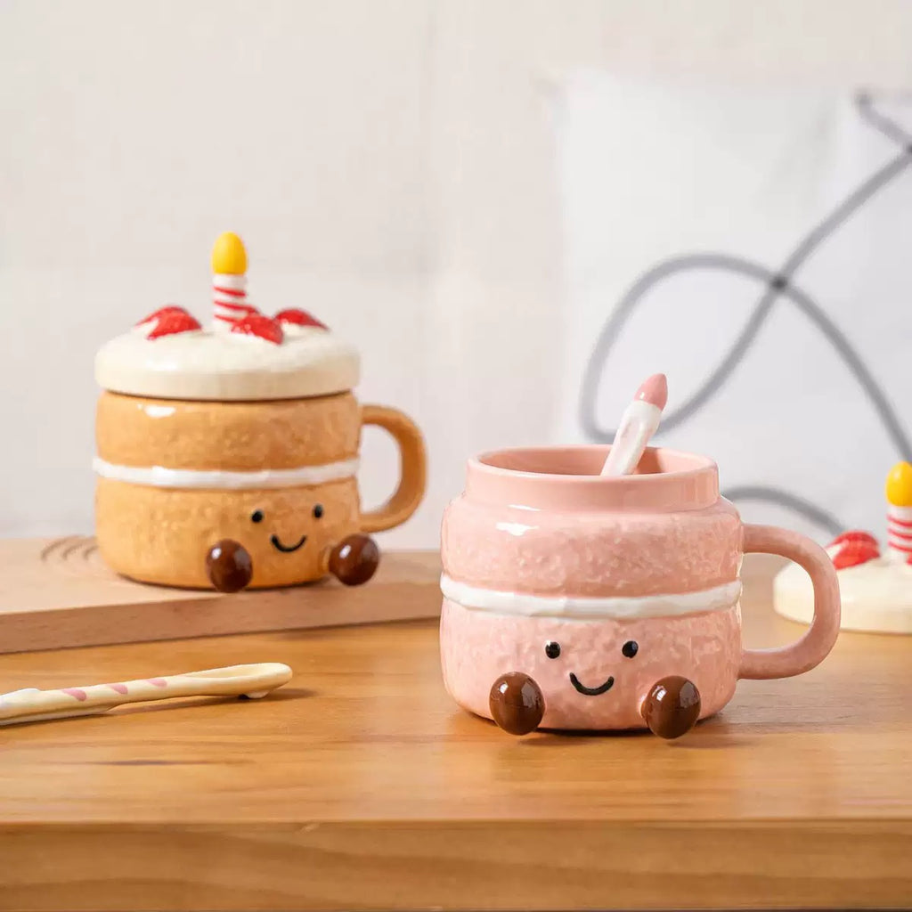 Birthday Cake Ceramic Mug - 400ml
