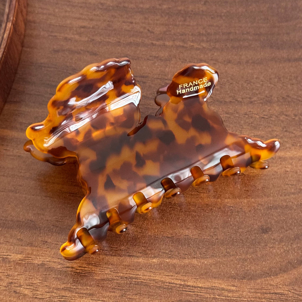 Cartoon Dog Acetate Claw Clip